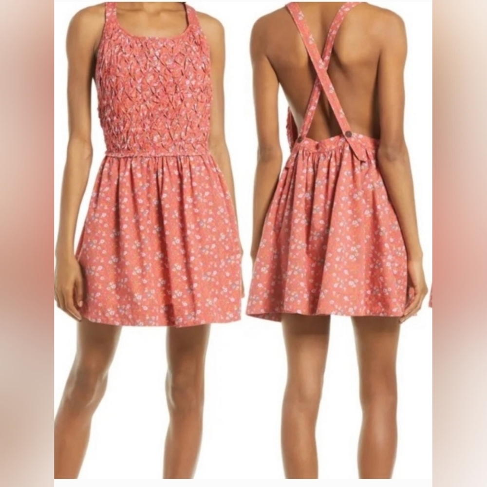 Free People Petunia Mini Fit & Flare Dress